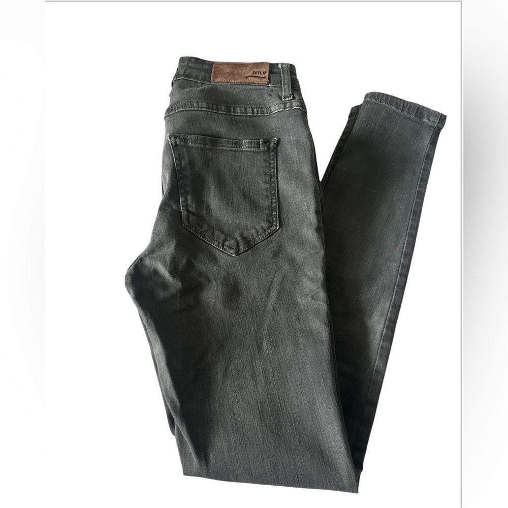 American Vintage Gray Slim Jeans Soft Denim